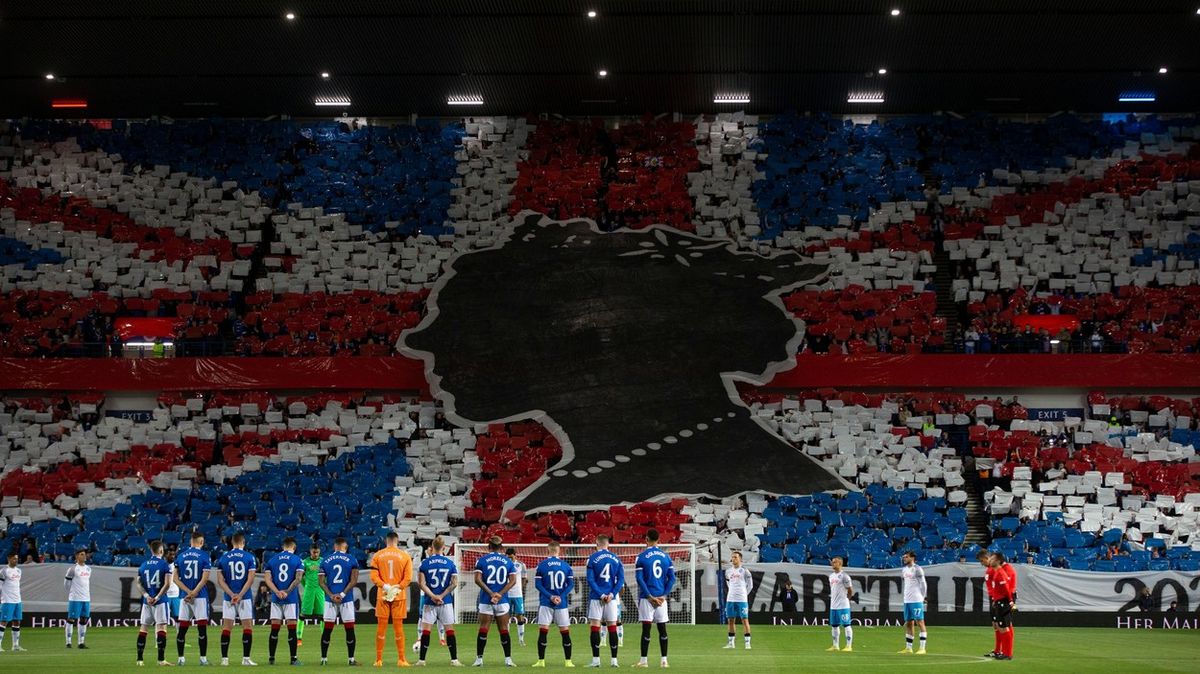 Duch královny na fotbale: Rangers hrozí trest od UEFA